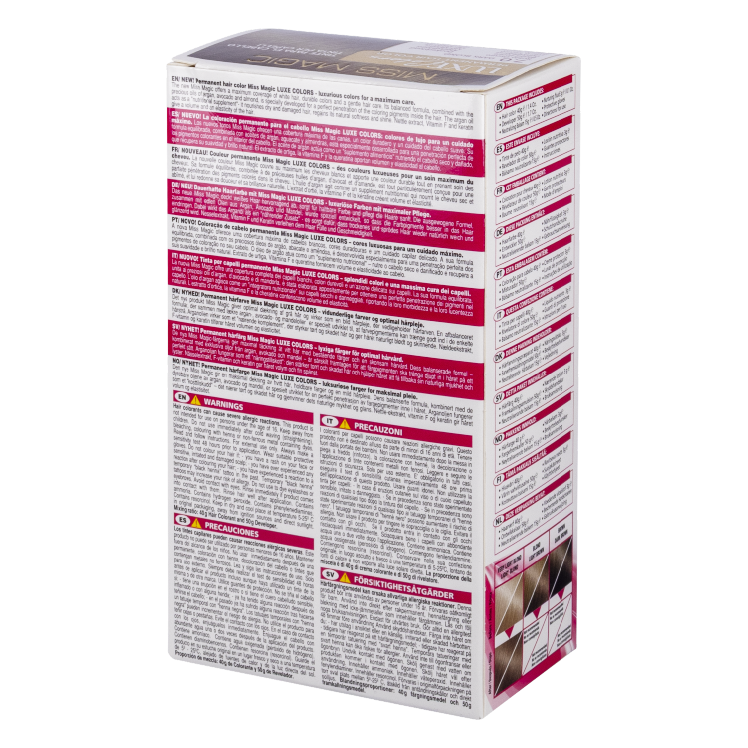 Tinte De Cabello MISS MAGIC Colors Rubio Oscuro 7.0 - Imagen 3