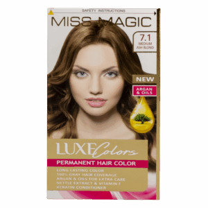 Tinte De Cabello MISS MAGIC Colors Rubio Cenizo Medio 7.1