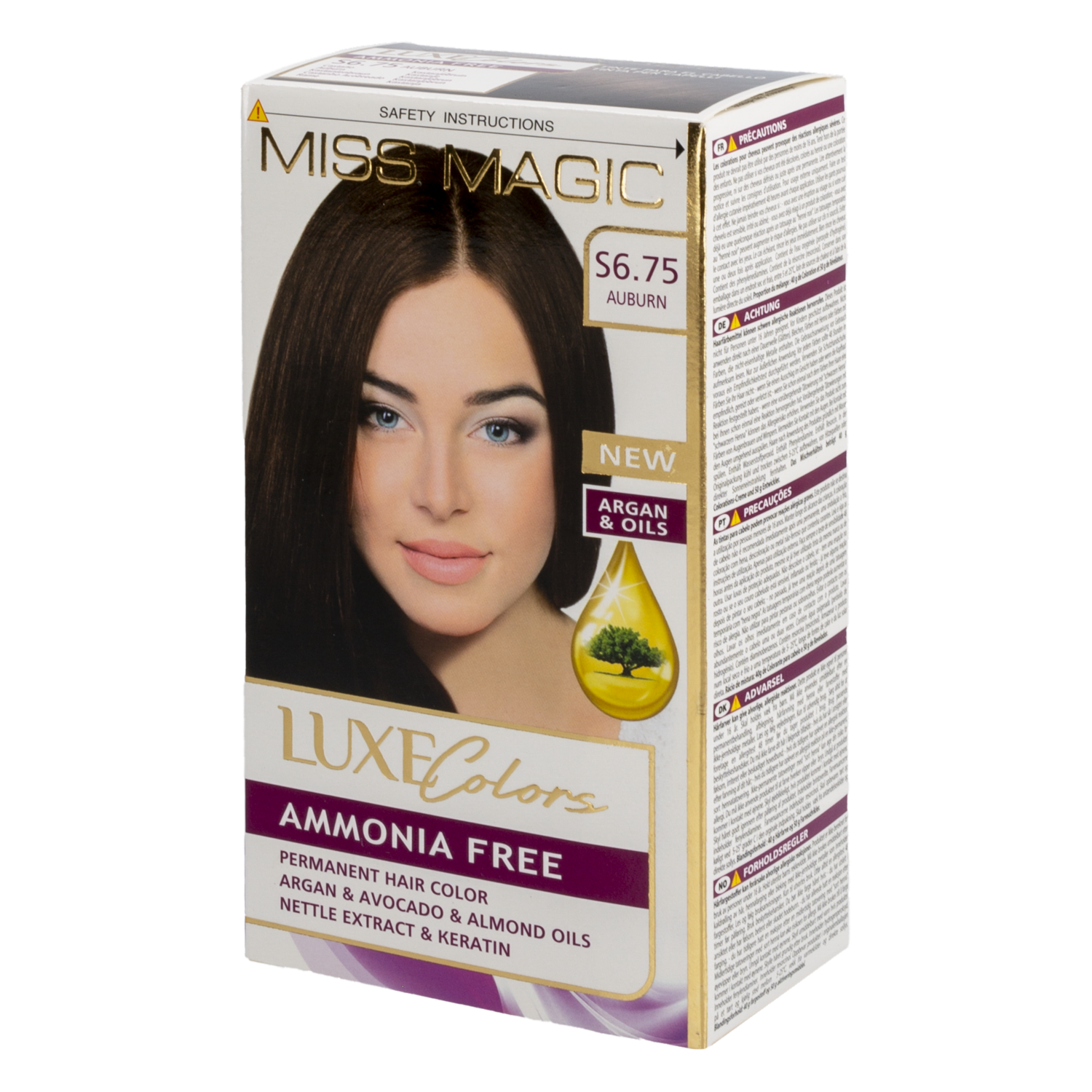 Tinte De Cabello MISS MAGIC Castano 6.75 - Imagen 2