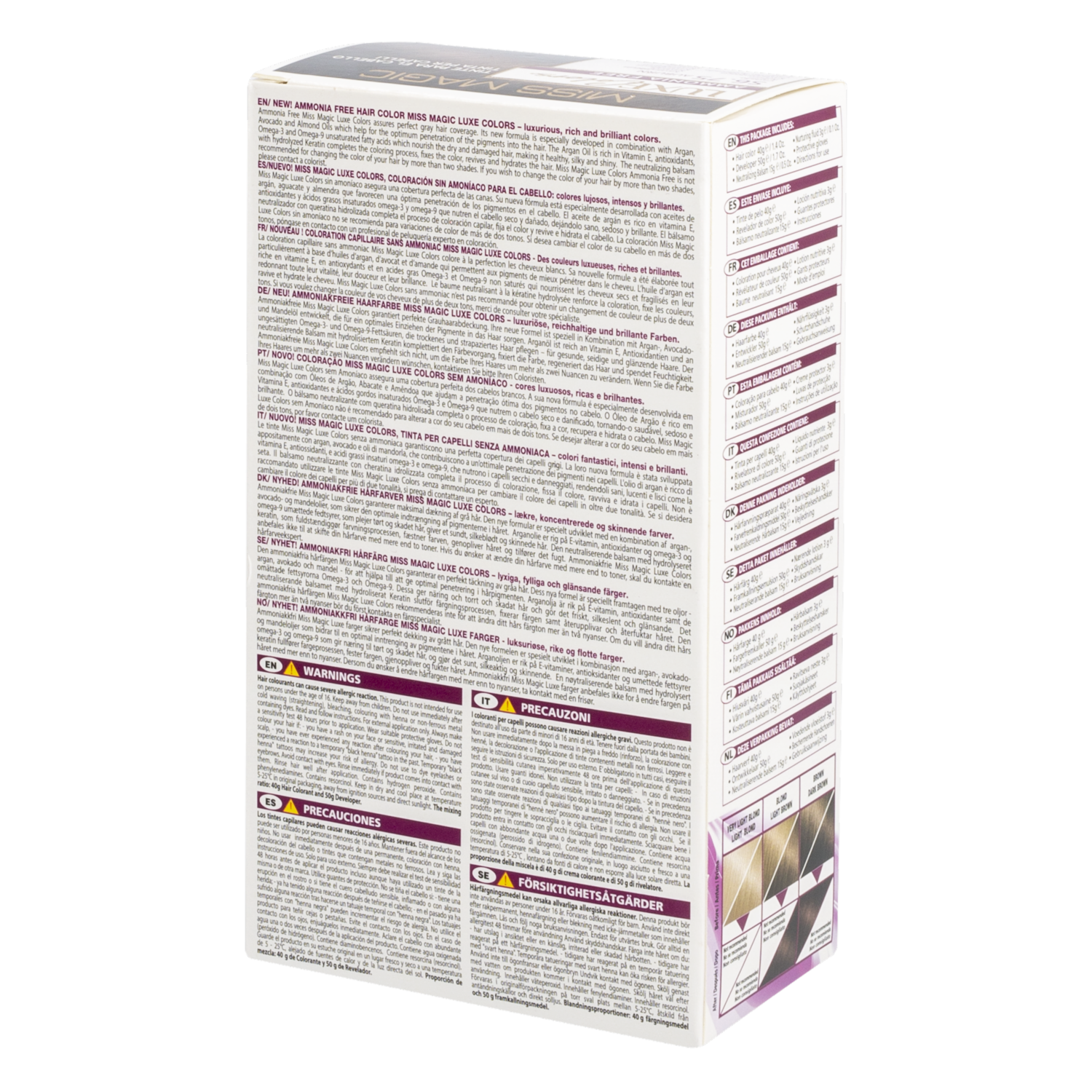 Tinte De Cabello MISS MAGIC Castano 6.75 - Imagen 3