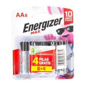 Pilas AA ENERGIZER X 8 Uds