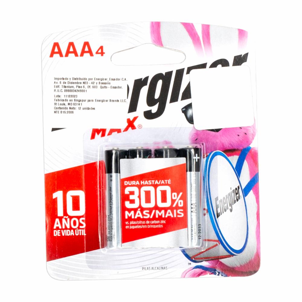 Pilas AA ENERGIZER X 8 Uds - Imagen 2