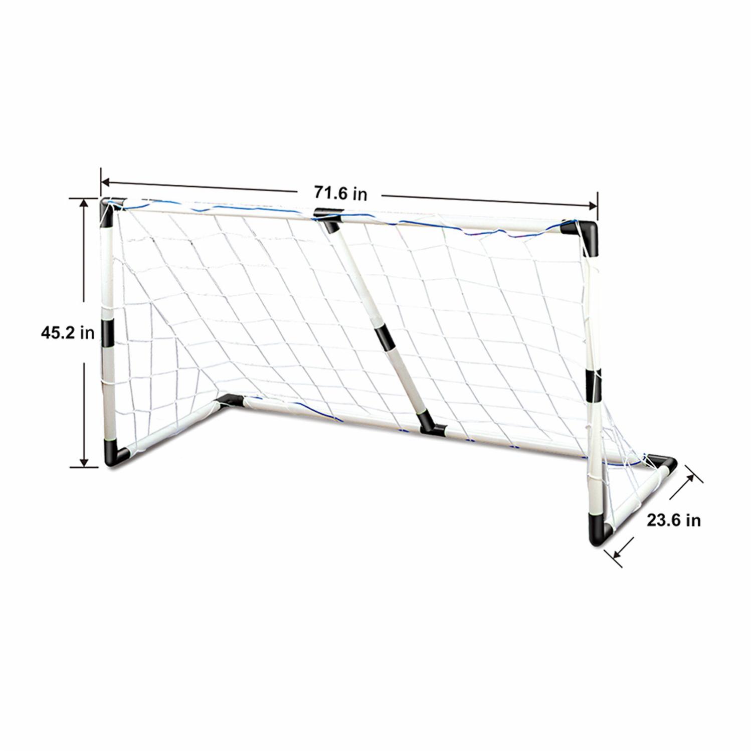 Set Arcos De Fútbol 2 En 1 AO-JIE Incluye Accesorios
