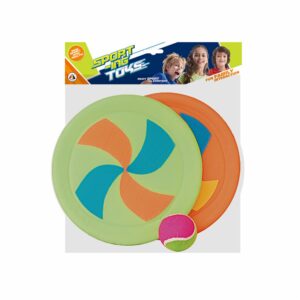 Juego Lanza Y Atrapa AO-JIE Incluye 2 Paletas