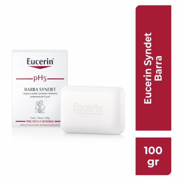 Jabón Facial Syndet En Barra EUCERIN 100 G