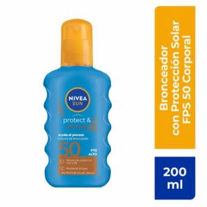 Protector Solar Facial Protect & Bronze Spf 50+ NIVEA 200 Ml