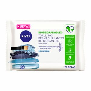 Toallitas Desmaquillantes Biodegradables Refrescantes Piel Normal NIVEA 25 U