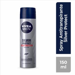 Desodorante En Spray Para Caballero Silver Protect NIVEA MEN 150 Ml