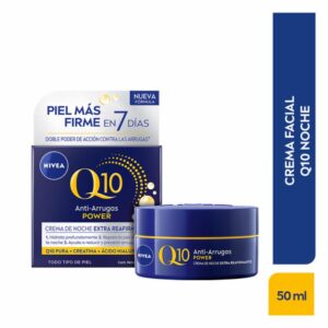Crema Facial Noche Q10 Power Anti Edad NIVEA 50 Ml