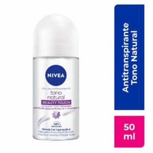 Desodorante En Roll-on Para Dama Tono Natural Beauty Touch NIVEA 50 Ml