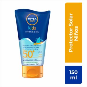 Protector Solar Infantil Sun Kids Swim & Play Spf 50+ NIVEA 150 Ml