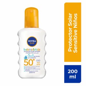 Protector Solar Infantil Babies & Kids Sensitive Spf +50 NIVEA 200 Ml