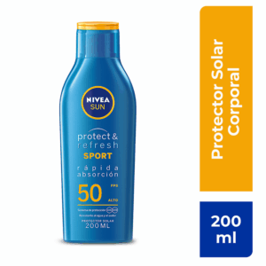 Protector Solar Corporal Sun Crema Protect & Refresh Sport Spf 50+ NIVEA 200 Ml