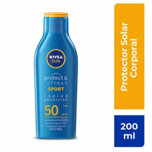 Protector Solar Corporal Sun Crema Protect & Refresh Sport Spf 50+ NIVEA 200 Ml