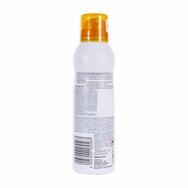 Protector Solar Corporal Spray Toque Seco Spf 50 EUCERIN 200 Ml - Imagen 2