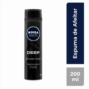 Espuma Para Afeitar Deep Black Carbón NIVEA MEN 200 Ml