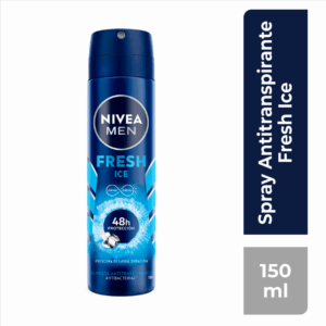 Desodorante En Spray Para Caballero Fresh Ice NIVEA MEN 150 Ml