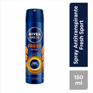 Desodorante En Spray Para Caballero Fresh Sport NIVEA MEN 150 Ml