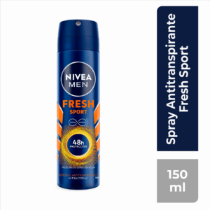 Desodorante En Spray Para Caballero Fresh Sport NIVEA MEN 150 Ml