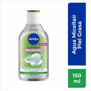 Agua Micelar Desmaquillante Efecto Mate NIVEA 400 Ml