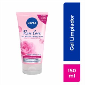 Limpiador Facial Gel Micelar Con Agua De Rosas NIVEA 150 Ml