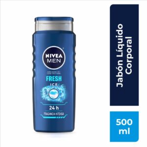Gel De Ducha 3 En 1 Fresh Ice NIVEA MEN 500 Ml