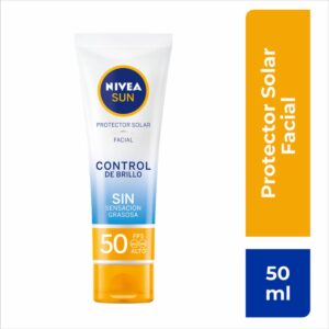 Protector Solar Facial Sun Control Anti-Brillo Spf 50+ NIVEA 50 Ml