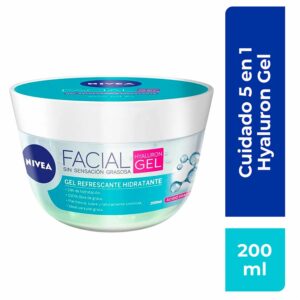 Crema Facial Hyaluron Gel 5 En 1 NIVEA 200 Ml