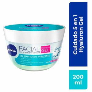 Crema Facial Hyaluron Gel 5 En 1 NIVEA 200 Ml