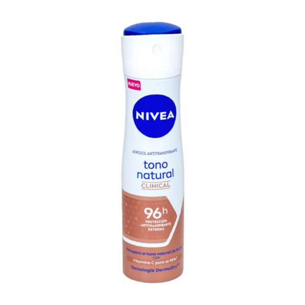 Desodorante En Spray Para Dama Clinical Derma Control NIVEA 150 Ml - Imagen 2