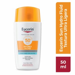 Protector Solar Facial Hidro Fluid Fps 50 + EUCERIN 50 Ml