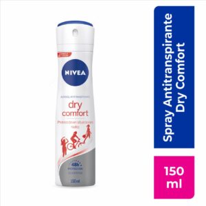 Desodorante En Spray Para Dama Dry Confort NIVEA 150 Ml