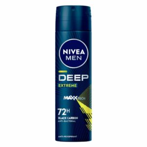 Desodorante En Spray Para Caballero Deep Xteme NIVEA 150 Ml