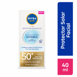 Protector Solar Facial Uv Fluido Diario Spf 50+ NIVEA 50 Ml
