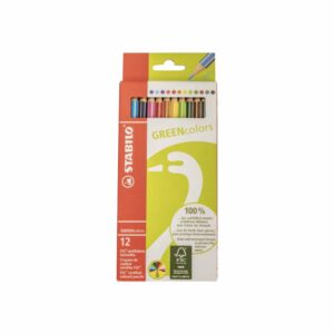 Lápiz De Color Greencolor STABILO X12 Uds