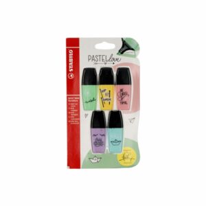 Resaltador Boss Mini Pastel Love STABILO 1x5 Uds