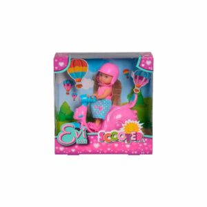 Muñeca Evi SIMBA En Motoneta