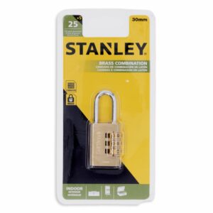 Candado Comb Pdlk Brs STANLEY 30 Mm
