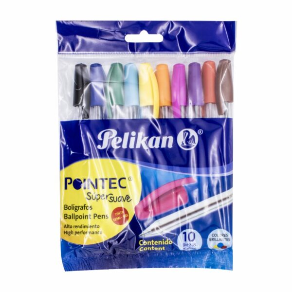Esfero Pointec De Colores VERNAZA GRAFIC X12Uds