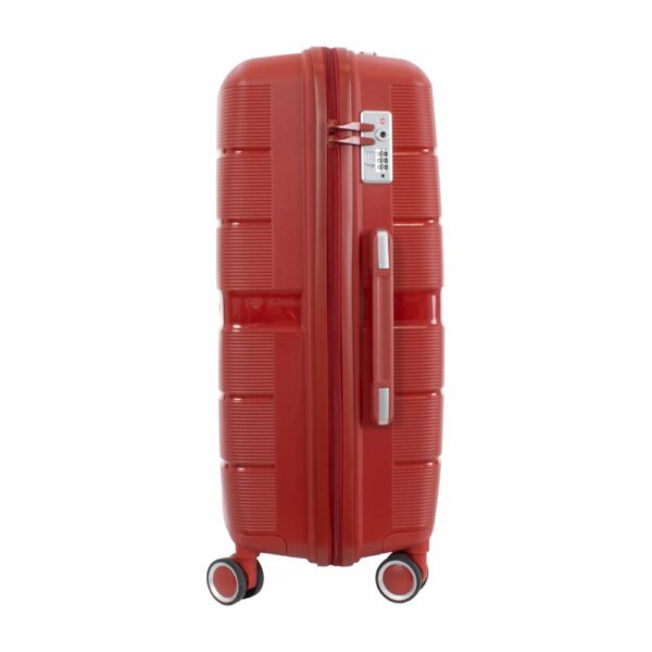 Maleta De Viaje Color Rojo FREE HOME 24" - Imagen 2