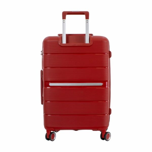 Maleta De Viaje Color Rojo FREE HOME 24" - Imagen 3