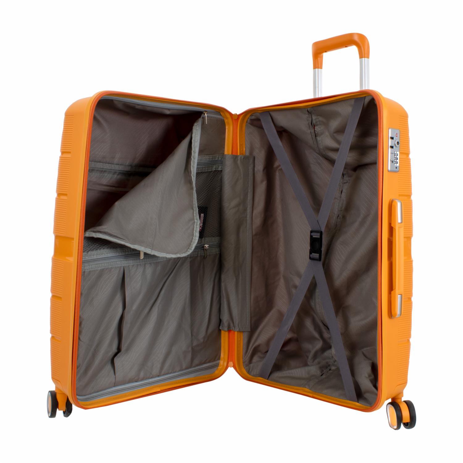Maleta De Viaje Color Naranja FREE HOME 24″