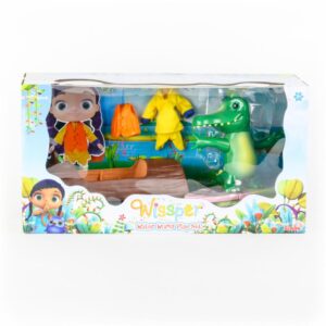 Juego Cocodrilo WISSPER Incluye Balsa