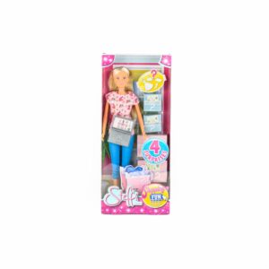 Muñeca Shopping Tipo Barbie STEFFI LOVE Incluye Accesorios