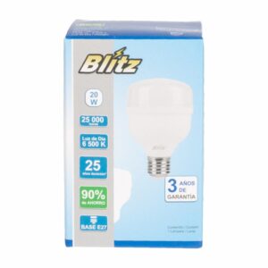 Foco Led Luz Blanca 20W BLITZ Unidad
