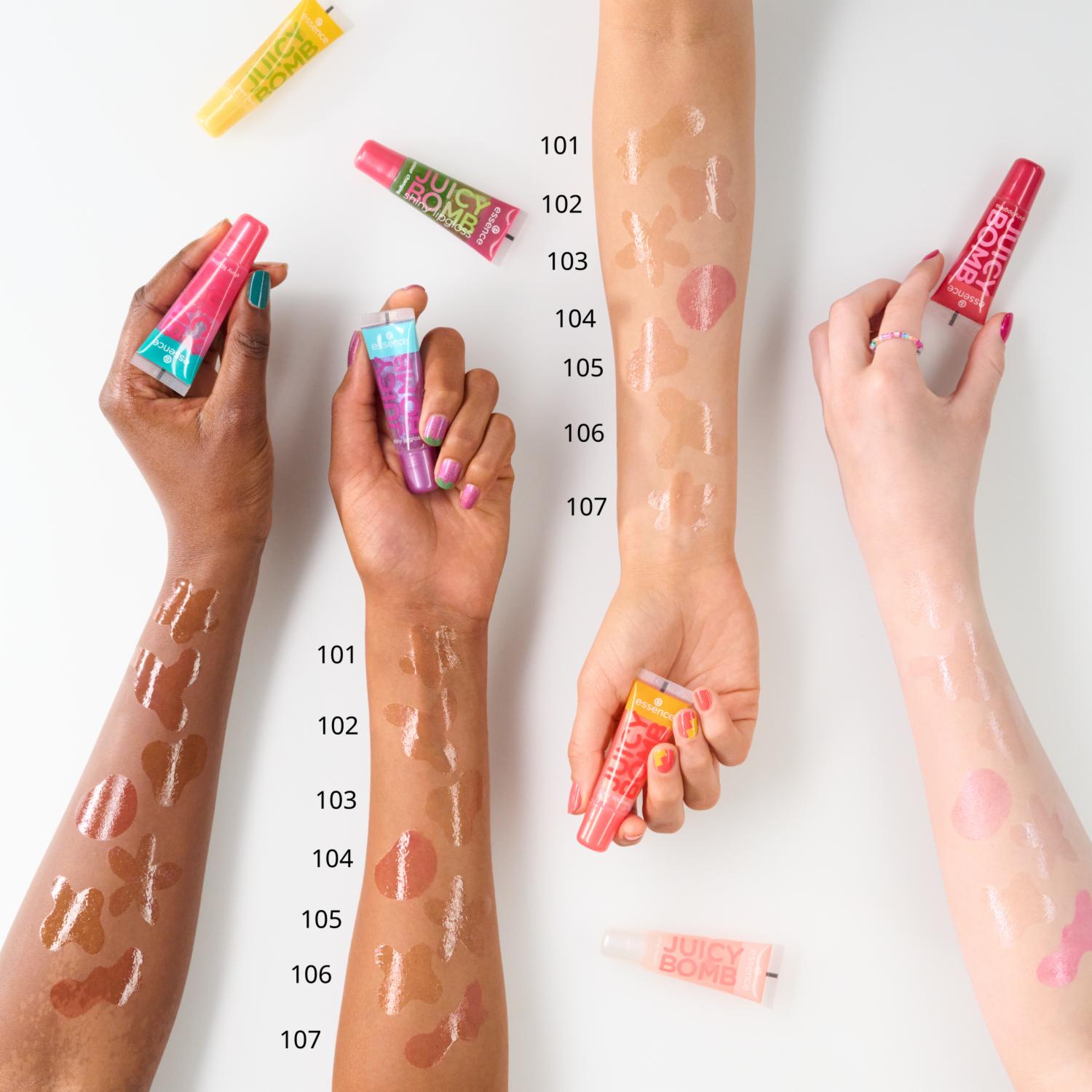 Brillo Labial Juicy Bomb 101 ESSENCE 10 Ml - Imagen 3