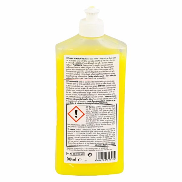 Shampoo Para Auto Con Cera SONAX 500 Ml - Imagen 2