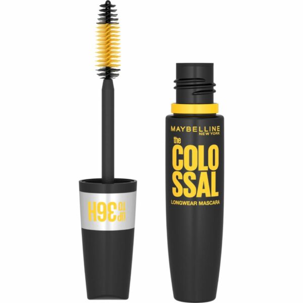 Máscara De Pestañas The Colossal 36 Horas Tono 212 Black A Prueba De Agua MAYBELLINE L´ORÉAL - Imagen 2