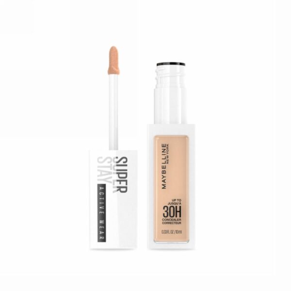 Corrector De Maquillaje Líquido Super Stay Active Wear Tono 20 MAYBELLINE L´ORÉAL 10 Ml - Imagen 2