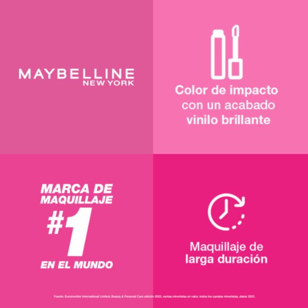Labial Líquido Superstay  Vinyl Ink - Stricking 150 MAYBELLINE 4.20 Ml - Imagen 7